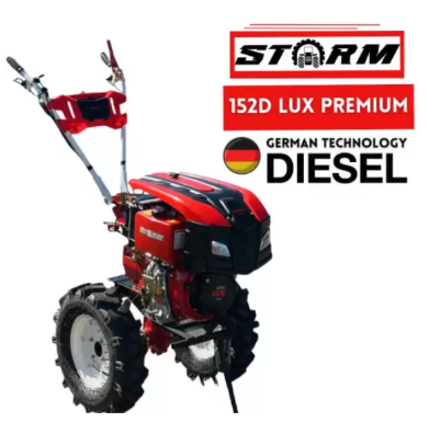 Мотоблок дизельный Storm 152D LUX Premium - фото 4506